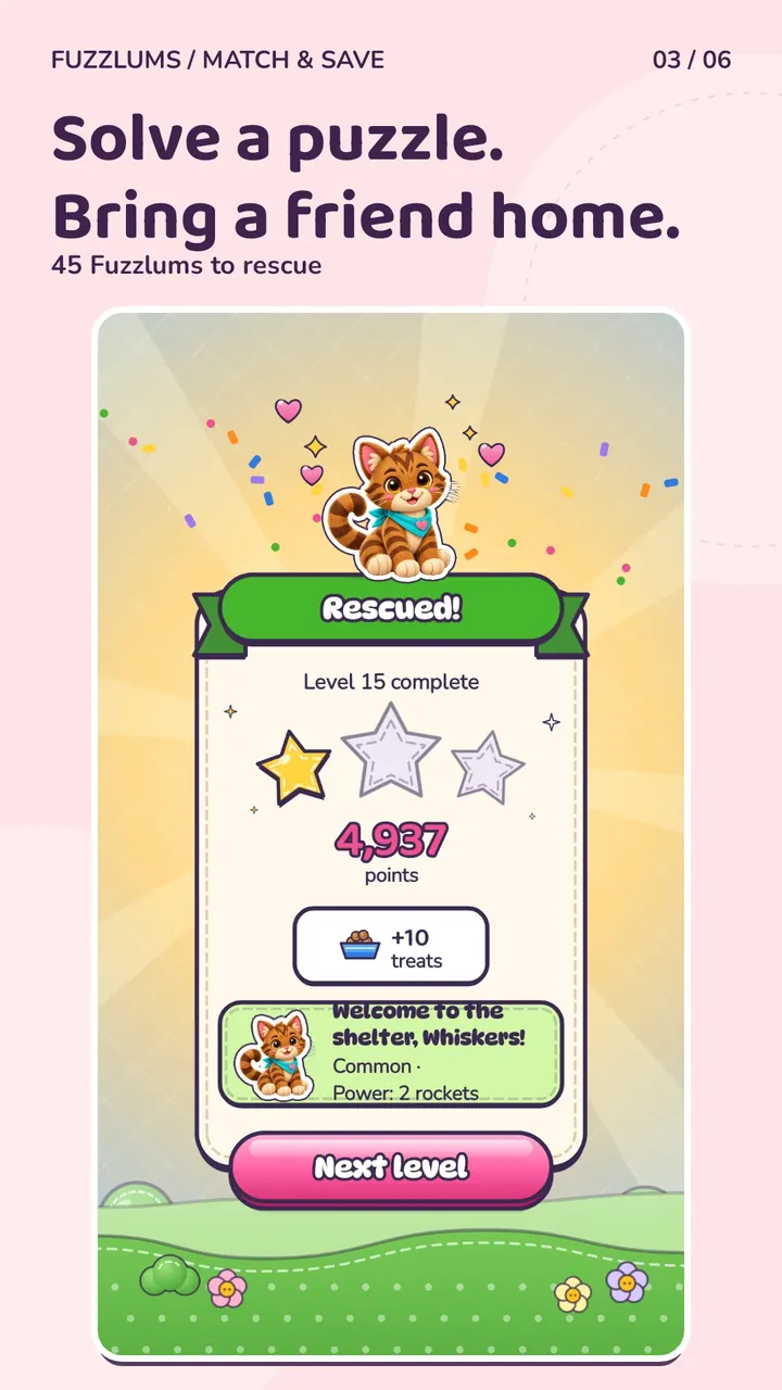 Fuzzlums, screenshot 2
