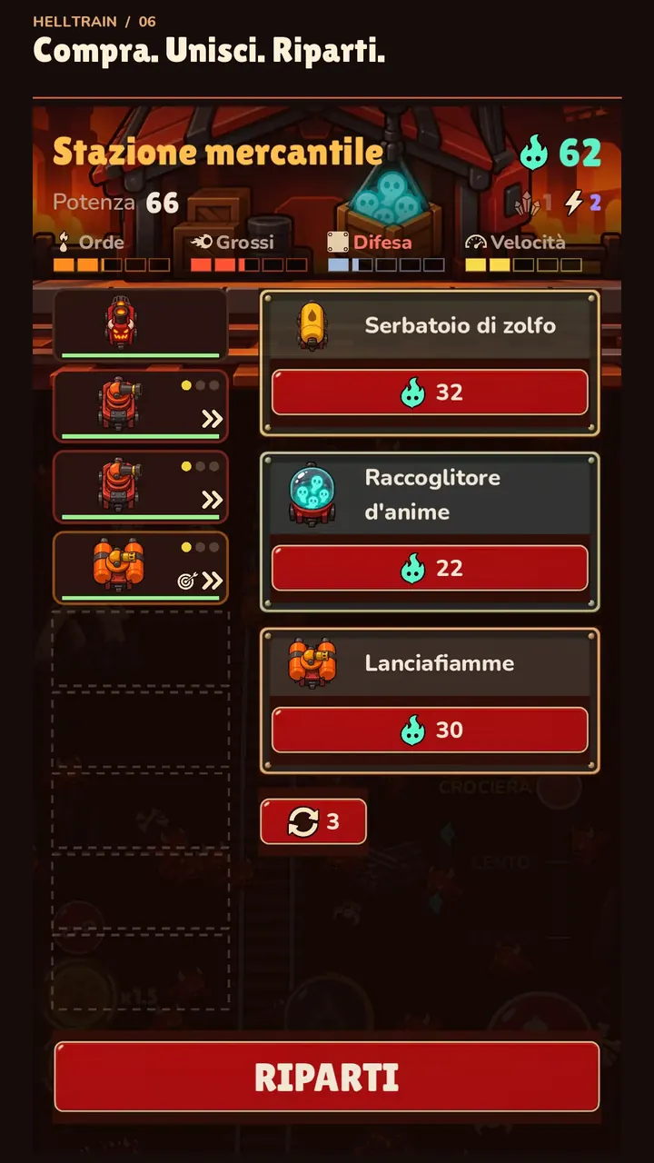 Helltrain, schermata 3