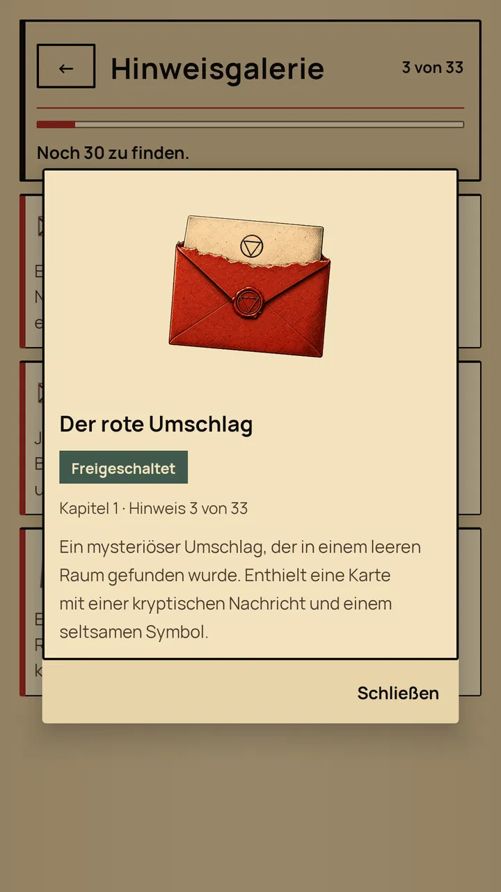 Der Zirkel von Saint-Clair, Screenshot 2