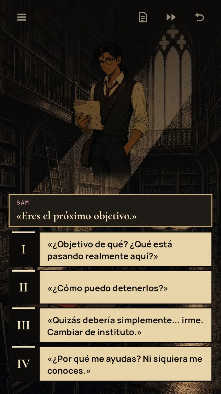 El Círculo de Saint-Clair, captura de pantalla 1