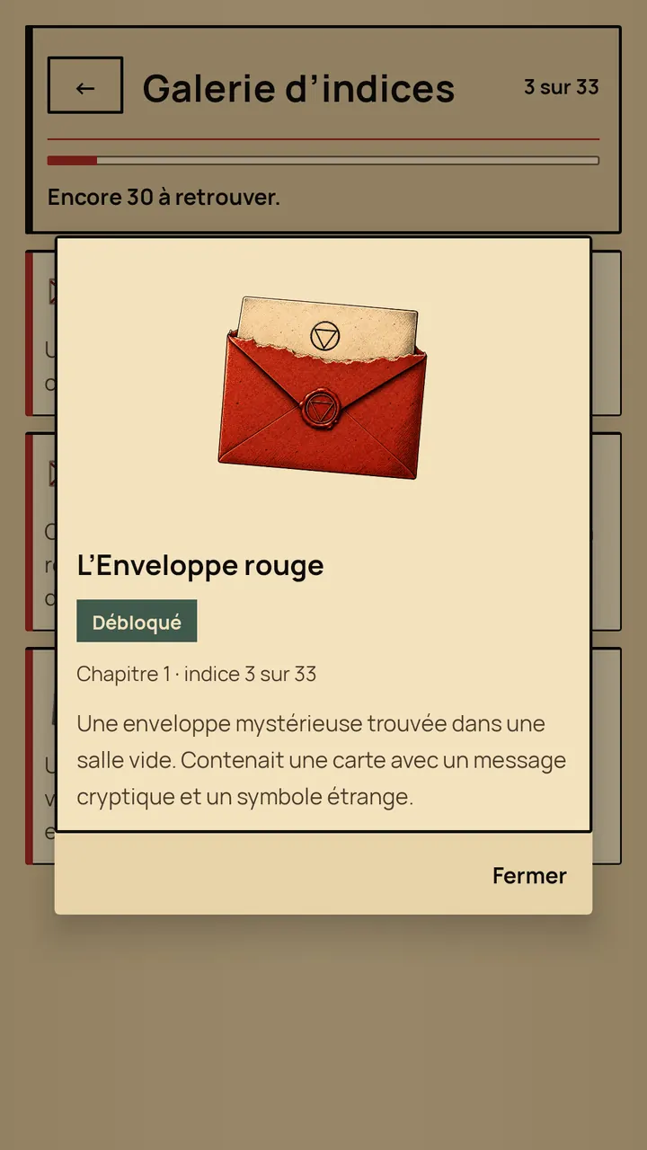 Le Cercle de Saint-Clair, capture d’écran 2